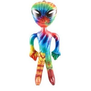 Alien UFO Prop Gag Joke Inflatable Blow up